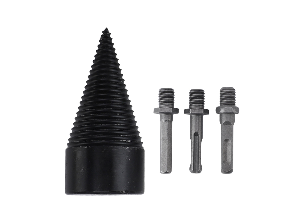 Broca Partidor de Lenha Primerox com 3 Cabos de Aço Carbono 42mm