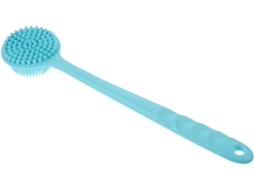 Lurelia Acessório De Duche Com Escova De Silicone Para Banho, Cabo Longo, Pega Ergonómica E Com Argola, Banho Relaxante Leve