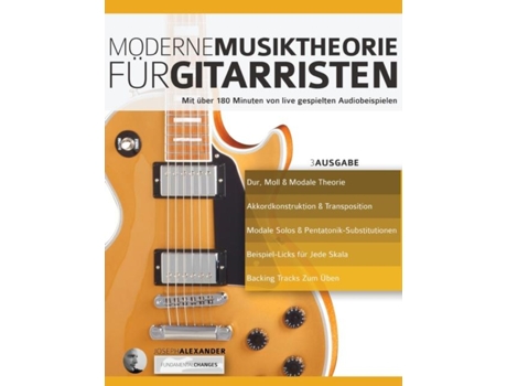 Livro Moderne Musiktheorie Fu¨r Gitarristen De Joseph Alexander (inglês)