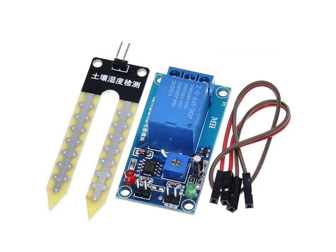 Módulo De Controle De Relé Para Sensor De Umidade Do Solo 12v Dc - Interruptor De Partida Automática