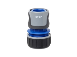 TATAY Premium - Conector universal de parada rápida para mangueiras anti-UV 3/4