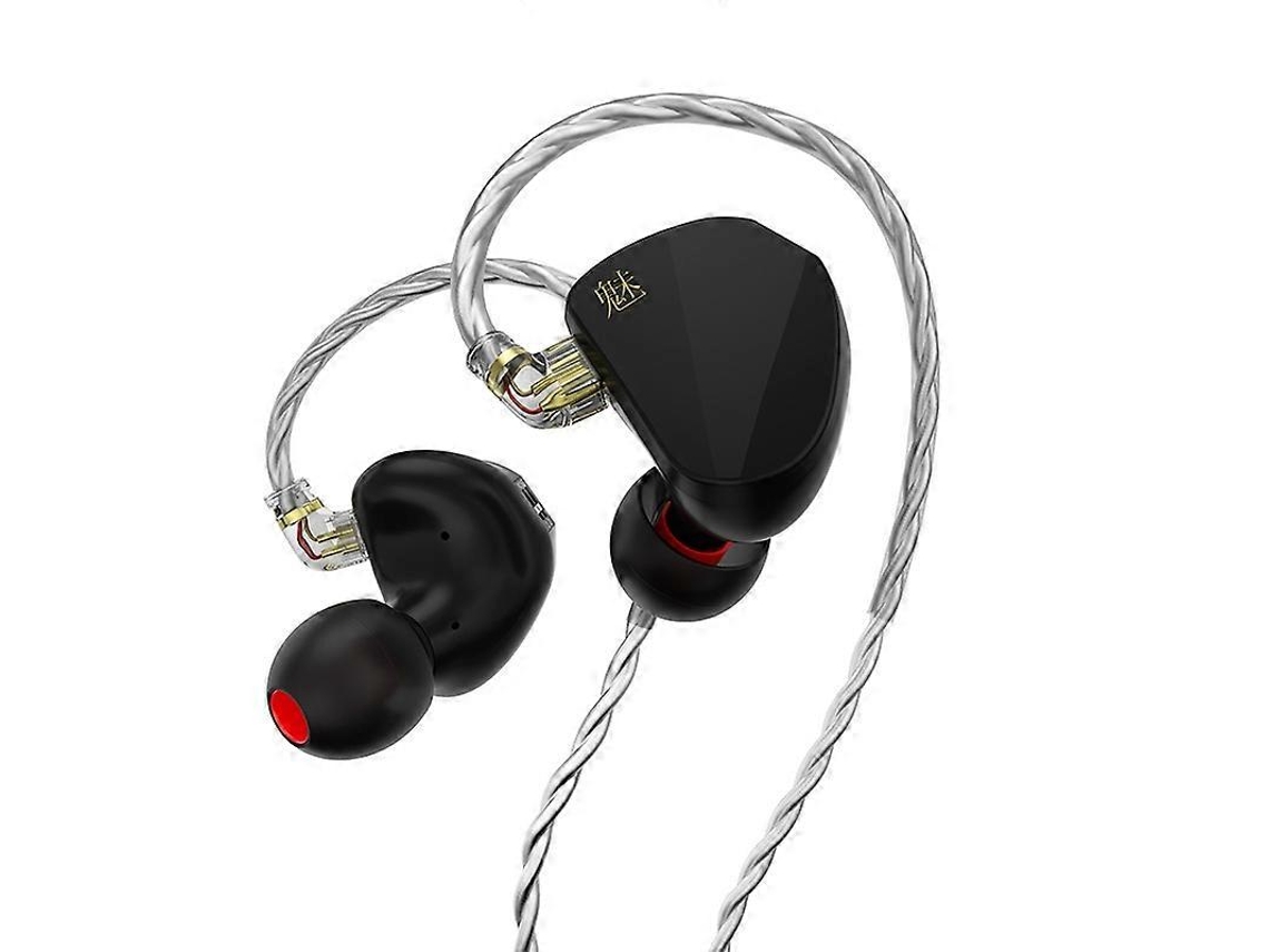 Fones de ouvido intra-auriculares com fio Hengrongshen CVJ com interruptor de ajuste