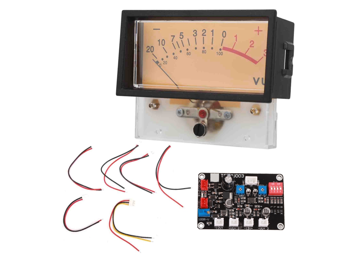 Cabeça Do Medidor Vu Tn‑73‑hs‑9213h Com Placa Controladora Diy Para Áudio