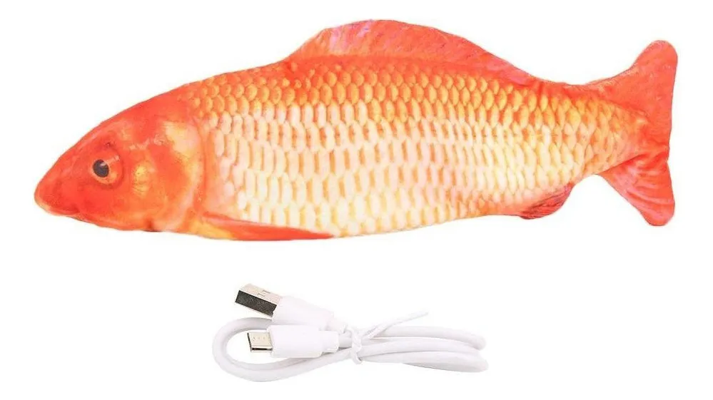Brinquedo De Peixe Elétrico Recarregável Por Usb Para Criançasvayotoy