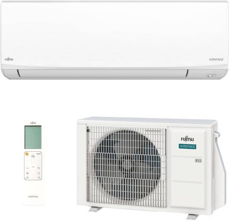 Ar Condicionado FUJITSU Desing ASY35-KJ (24 m2 - 12000 Btus - Branco)