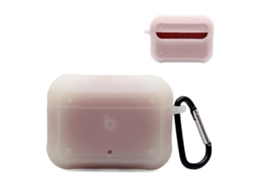 Capa De Silicone Com Fivela Para Beats Studio Buds Verde Brilhante Brilvibera