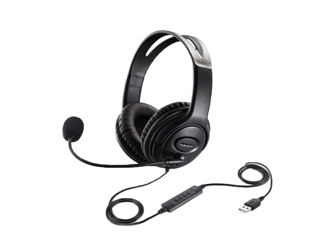 Auscultadores com Microfone ZRUXE Gae 109 com Drivers 30mm e Fios Confortáveis