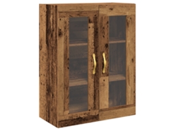 Conjunto 1 Armário Moderno Vidaxl Castanho Derivados De Madeira (69,5 X 34 X 90 Cm)