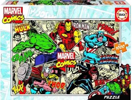Puzzle  Marvel Comics (1000 Peças)