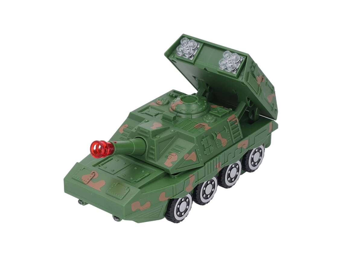 Tanque Brinquedo Com Luz E Som Elétrico Transformável Para Crianças E Meninos