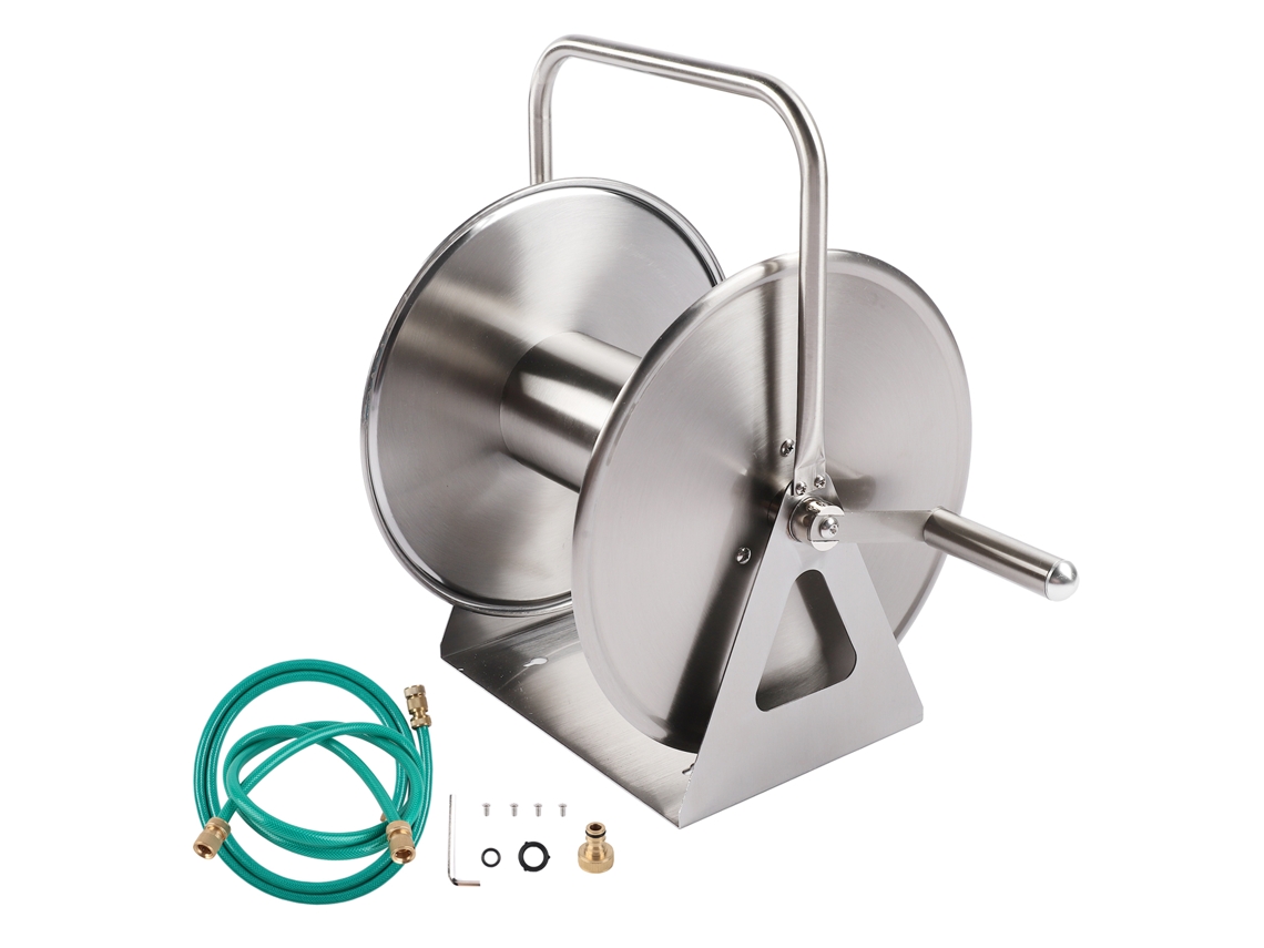 Reel De Mangueira Automático Parede Jardim 3/4''