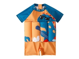 2026 traje de Banho para Menino com Flutuação Cute Cartoon Manga Curta 2 9t