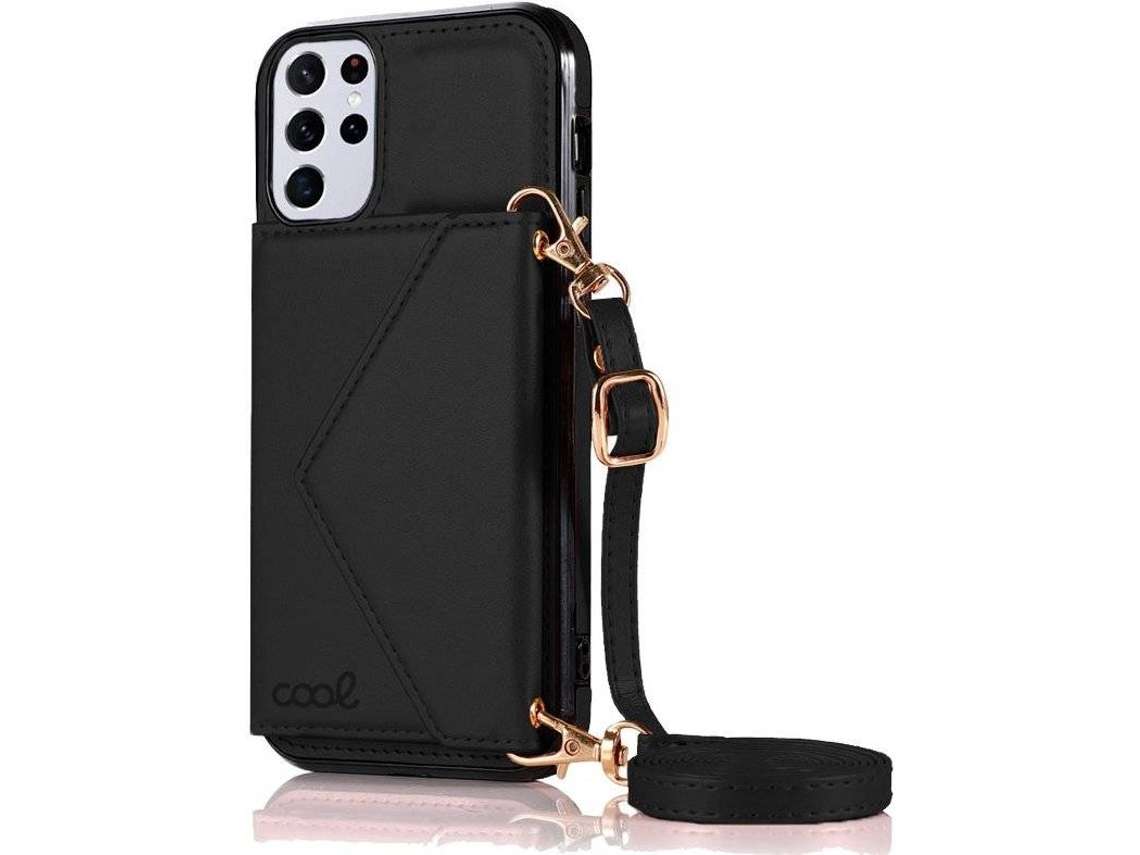 Capa Samsung G998 Galaxy S21 COOL Carteira Preto