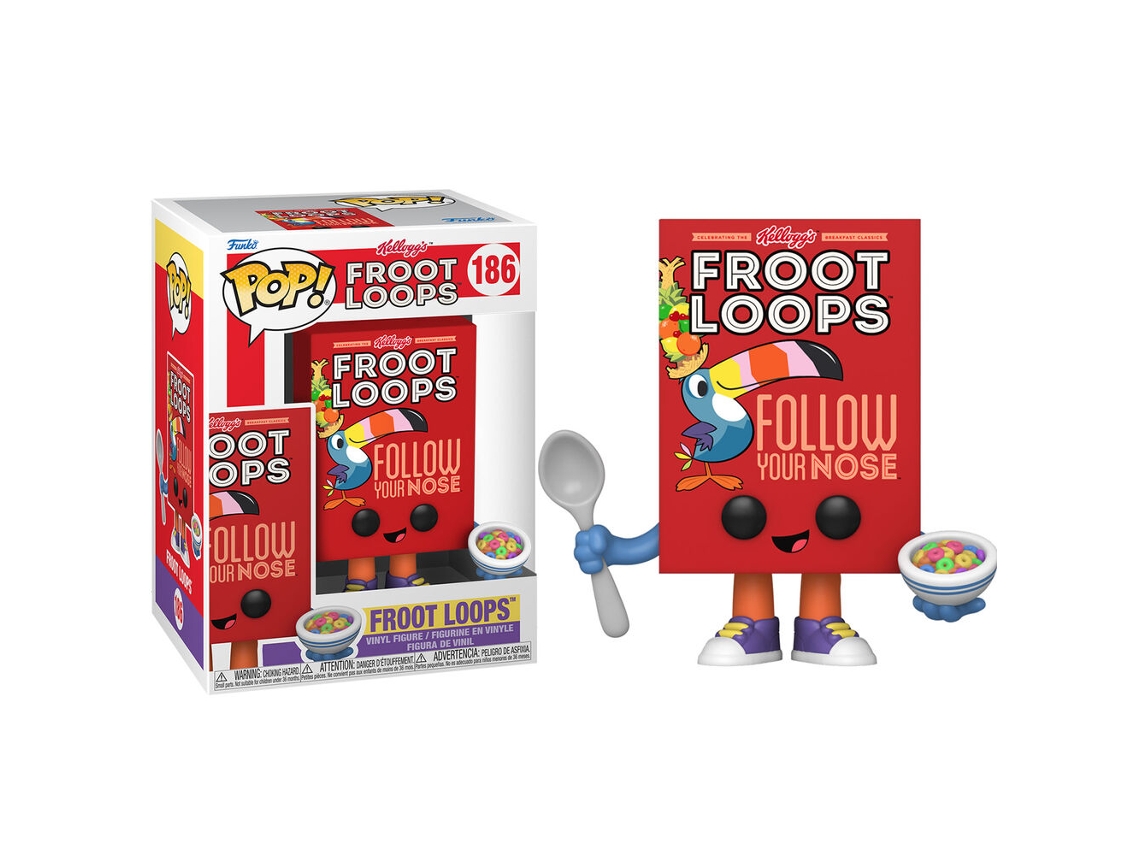 Figura KELLOGGS Funko Pop! Froot Loops Cereal Box #186