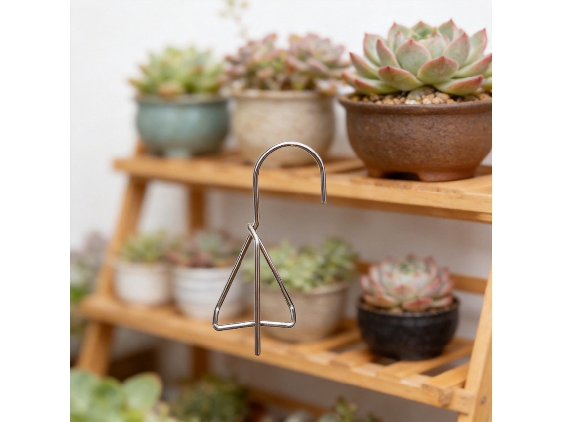 Conjunto de 10 ganchos resistentes para vasos de suculentas com AQUAFORGE
