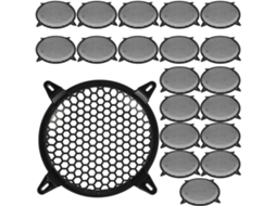 20 Grades De Proteção Para Alto-falantes: Protetores De Subwoofer Em Plástico, Ideais Para Uso Doméstico.