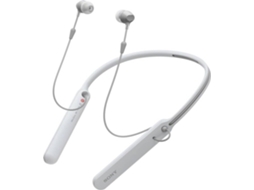 Auriculares Bluetooth SONY Wic400W (In Ear - Microfone - Branco)