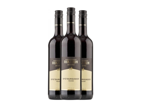 Vinho HERXHEIM AM BERG Kobnert Pinot Preto Seco Pfälz (0.75 L - 3 Unidades)