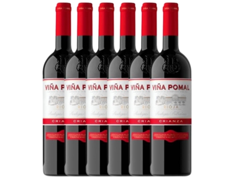 Vinho BODEGAS BILBAÍNAS Bodegas Bilbaínas Viña Pomal Tempranillo Rioja Crianza (0.75 L - 6 unidades)