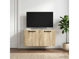 Vidaxl Gabinete De Tv De Parede Carvalho Sonoma 59,5 X 41 X 30 Cm