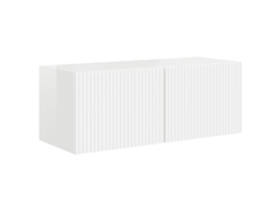 Armário de TV de Parede Branco Brilhante MAISON EXCLUSIVE (60x31x29.5 cm)