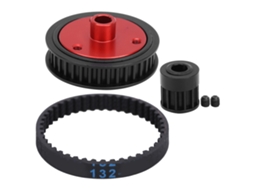 Conjunto De Parafusos Para Correia De Transmissão Rc Belt Para Axial Scx I Ii Vs410 Vayotoy (preto)
