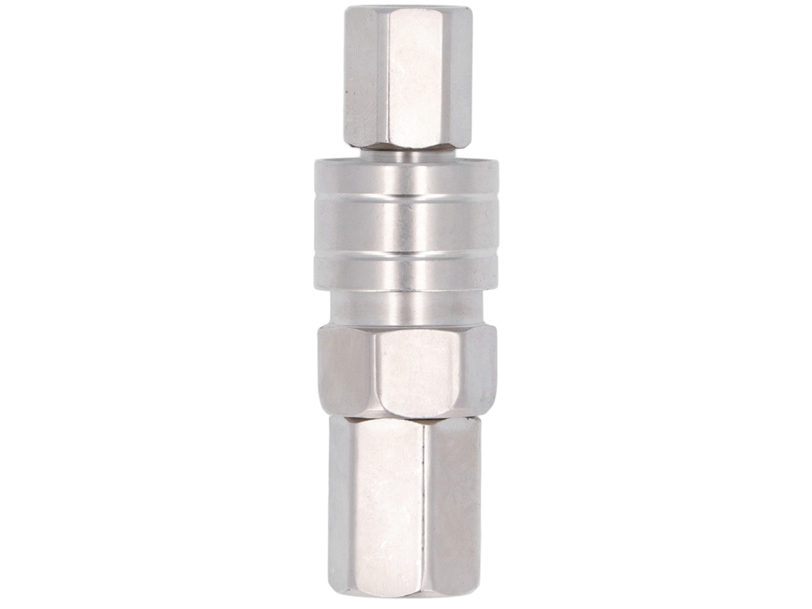Conector Rápido De Ar Aço Inox Auto Bloqueio