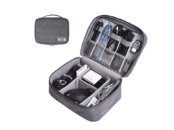 Bolsa Multifuncional Portátil Para Armazenamento De Cabos De Dados Digitais, Ideal Para Viagens De Negócios E Lazer.