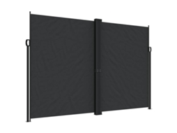 Maison Exclusive - Toldo Lateral Retrátil 220x1200 Cm Preto