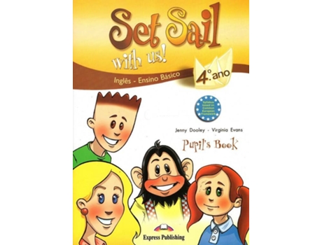 Livro Set Sail With Us!4ºpupils Book de Jenny Dooley