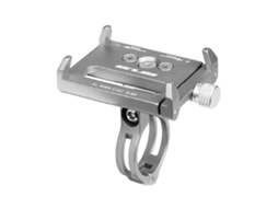 Suporte Universal Para Celular Para Guidão De Bicicleta, Com Fixação Por Braçadeira Em Liga De Alumínio. Aquaforge