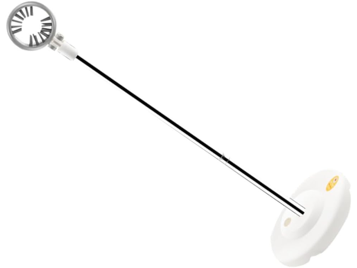 Suporte De Plástico Branco Secador Pelos Estimação