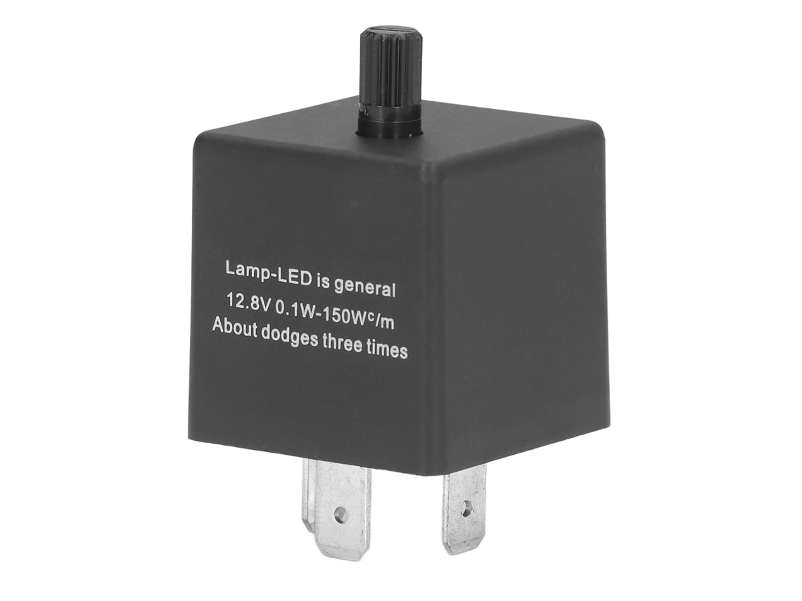 Relé de Piscador Led Ajustável à Prova D'água 3 Pinos YURU