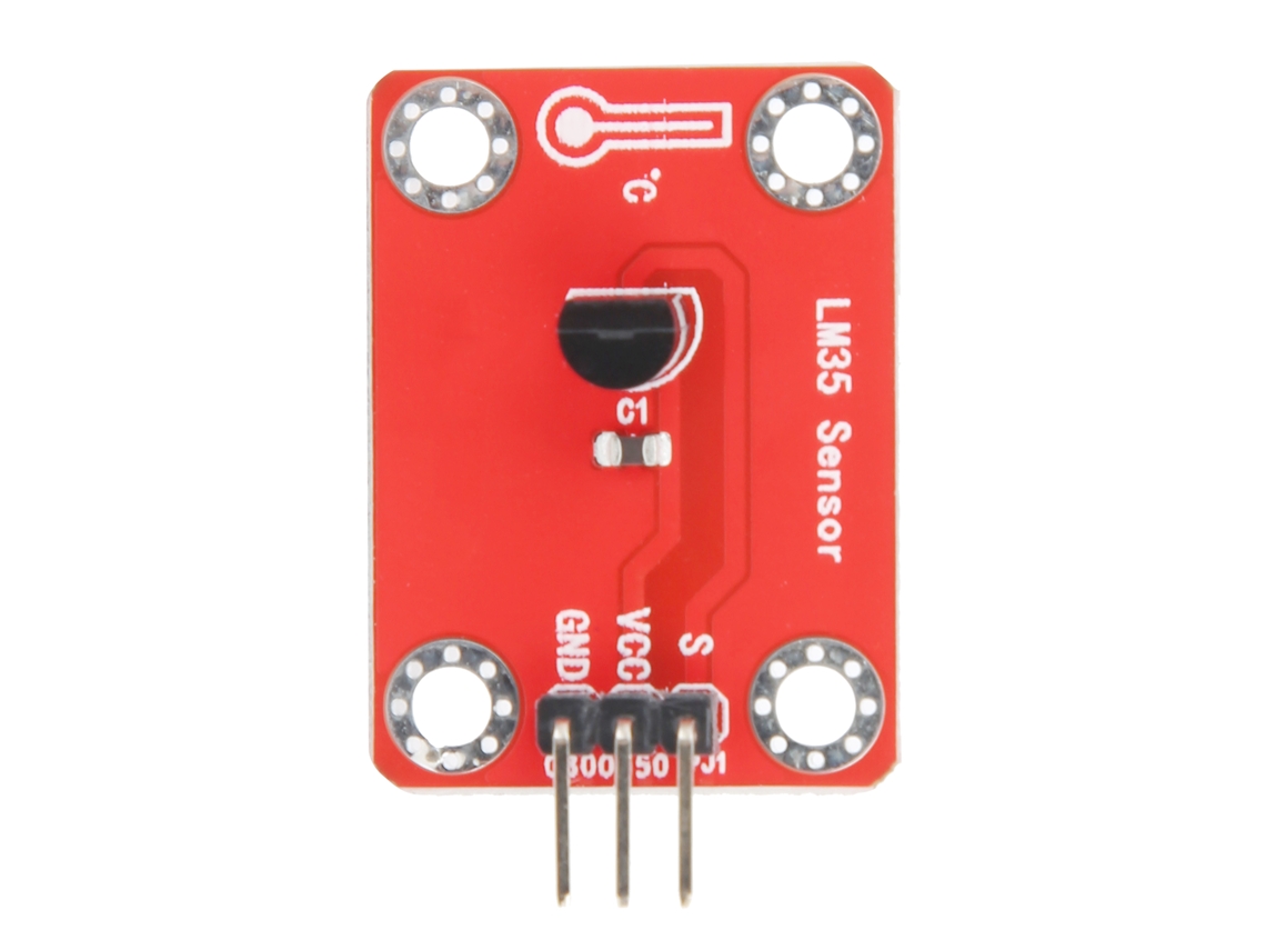 Módulo Sensor De Temperatura Lm35 Diy Compatible Com Microbit 3.3v‑5vdc Componentes Eletrônicos