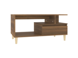Coffee Table, Coffee Tables Vidaxl Marrom Madeira Processada (n/a)