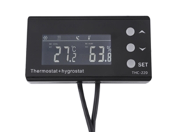 Laxiscreed Controlador Digital De Temperatura E Humidade Com Tomada E Interruptor Para Casa
