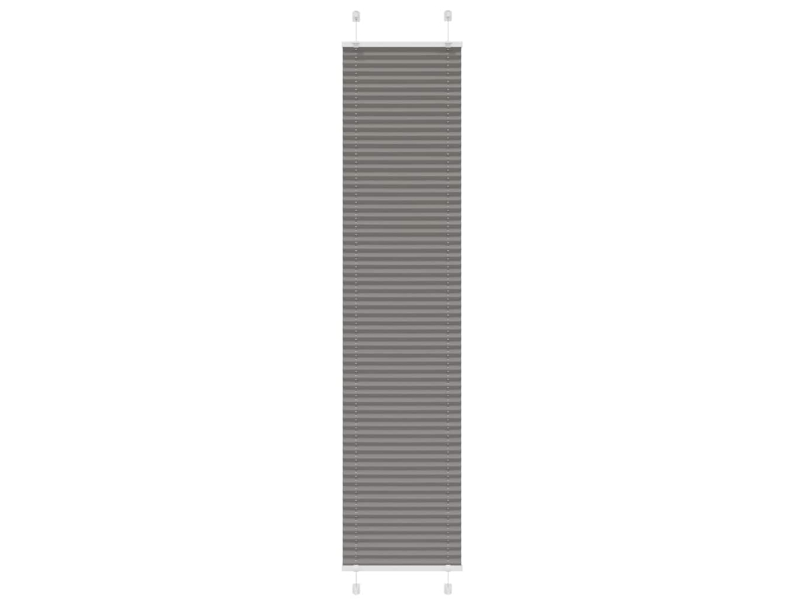 Vidaxl Antracite Plissada Cega 40x200 Cm Largura Tecido 39,4 Cm