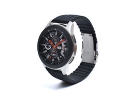 Bracelete Silicone Líquido para Garmin Approach S42 Preto