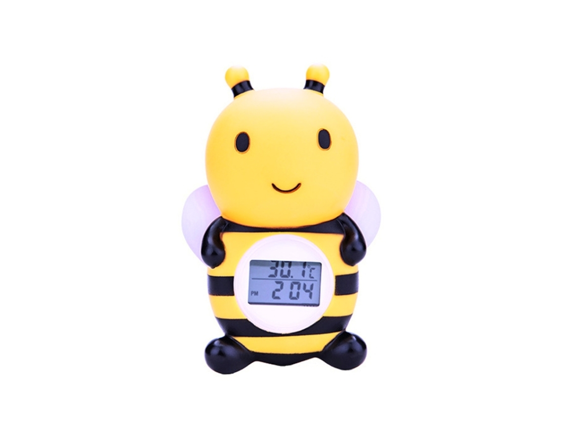 Desenhos Animados Abelha Crianças Termômetro de Água Eletrônica Amarelo XIAOMOYU