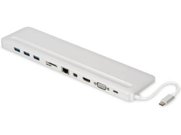 Docking Station ASSMANN ELECTRONIC DA-70860 em Prateado