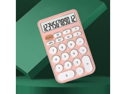 2026rebe calculadora de Bolsillo Mini de 12 Dígitos Tamaño de Teléfono para Aprendizaje Y Oficina Rosa