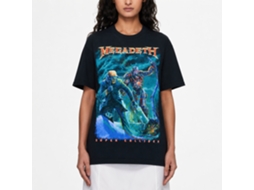 Megadeth Vic Canister T-shirt Unisex Adults Size:l