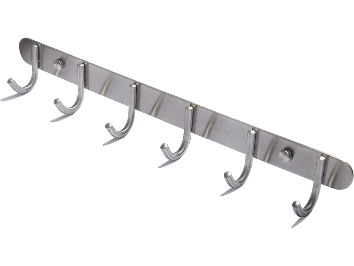 Cabideiro de Parede com Suporte para Toalhas BRILVIBERA