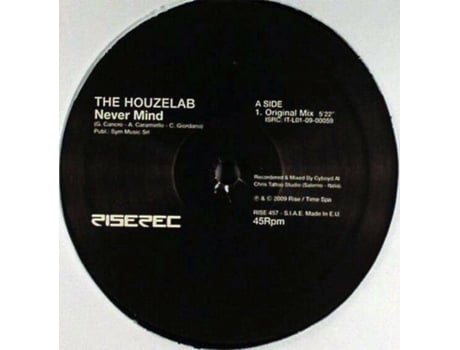 Vinil Never Mind Rise