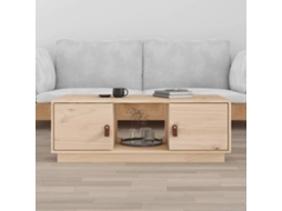 Vidaxl Mesa De Centro 100x50x35 Cm Pinho Maciço