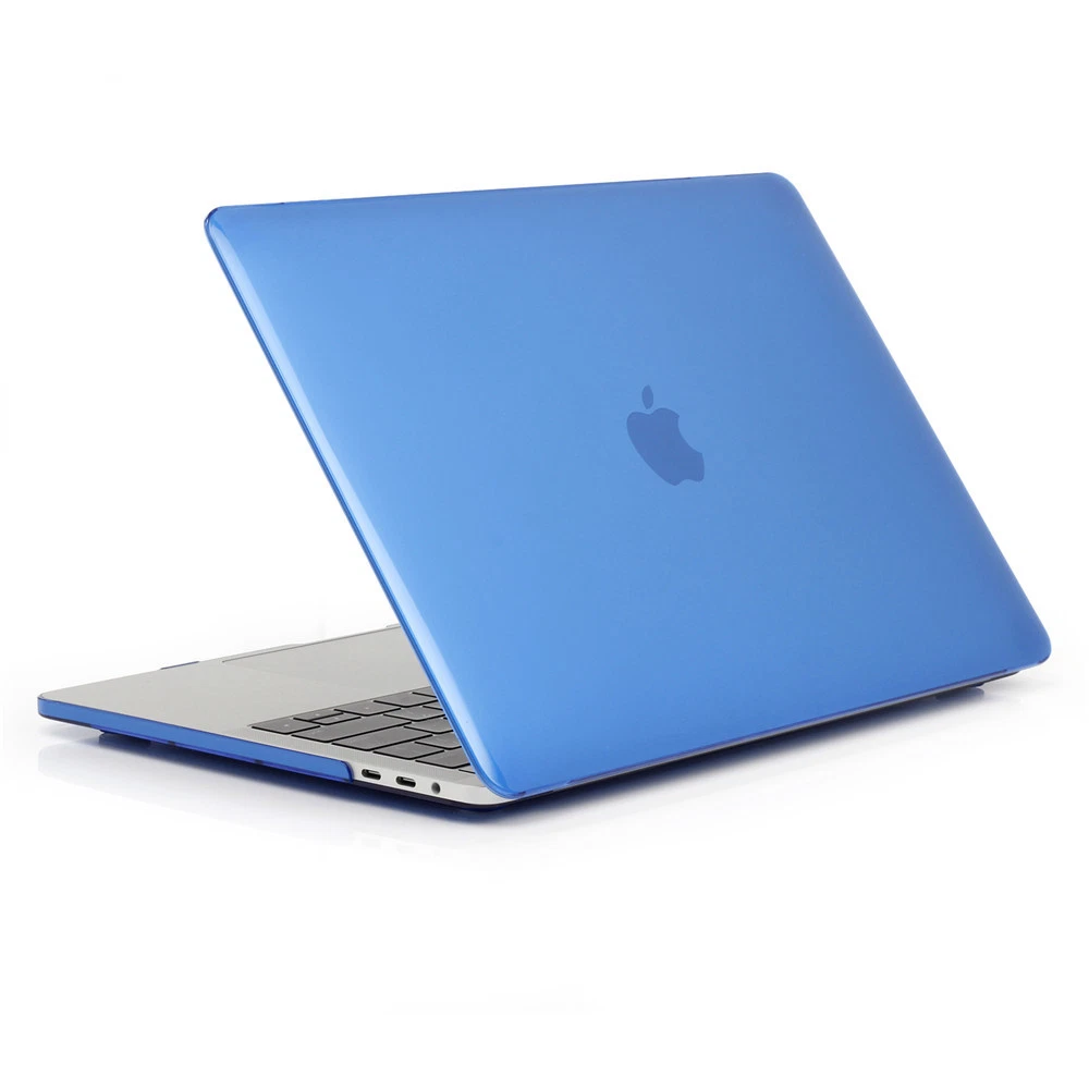 Capa Eifson para Macbook Air de 13,3 polegadas (a1932/a2179/a2337), Vidro Rígido (Azul Escuro)