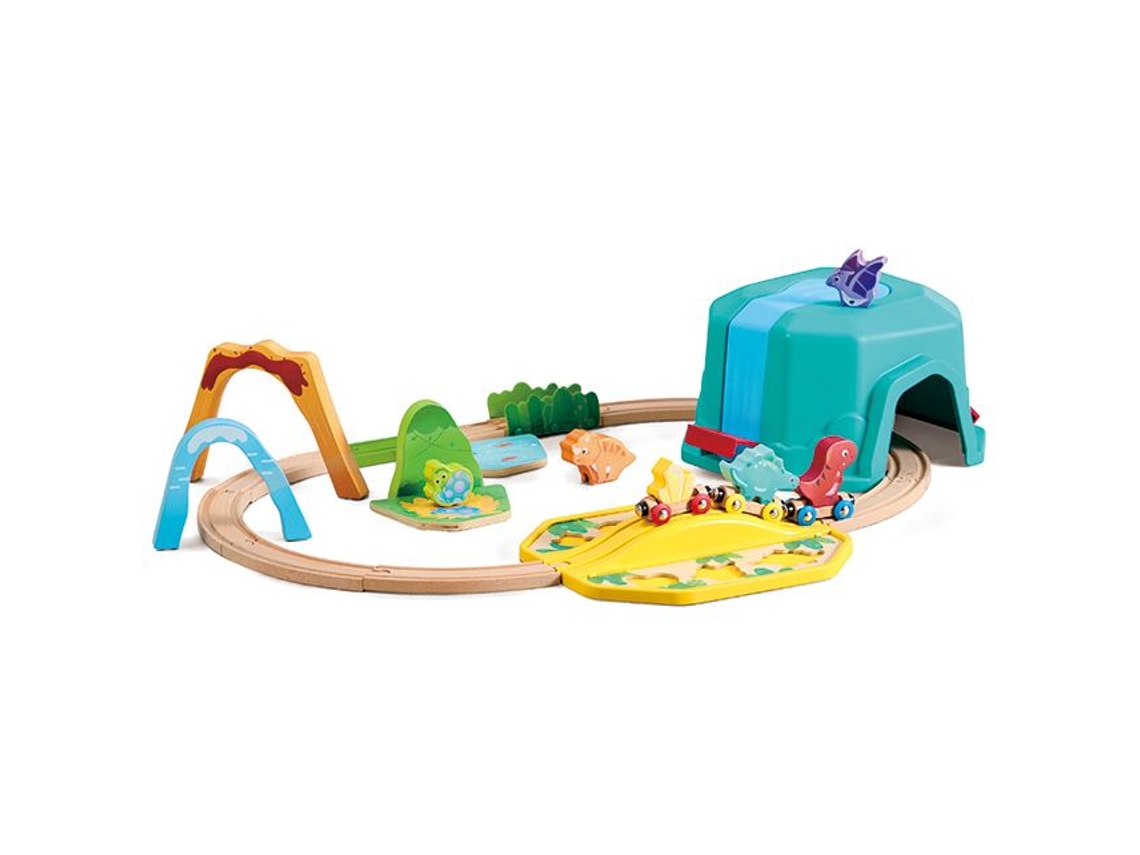 Conjunto De Balde De Brinquedo De Dinossauro Hape Diversão Ao Ar Livre