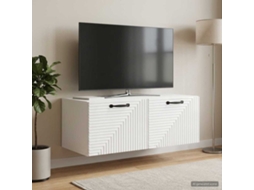Vidaxl Gabinete de Tv de Parede Branco Brilhante 78,5 X 41 X 30 Cm