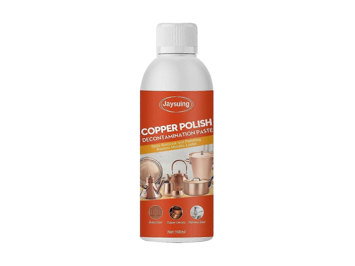 Limpa Cobre E Latão Premium – Brilho Imediato, Remove Ferrugem E Manchas, Suave E Protetor 100ml