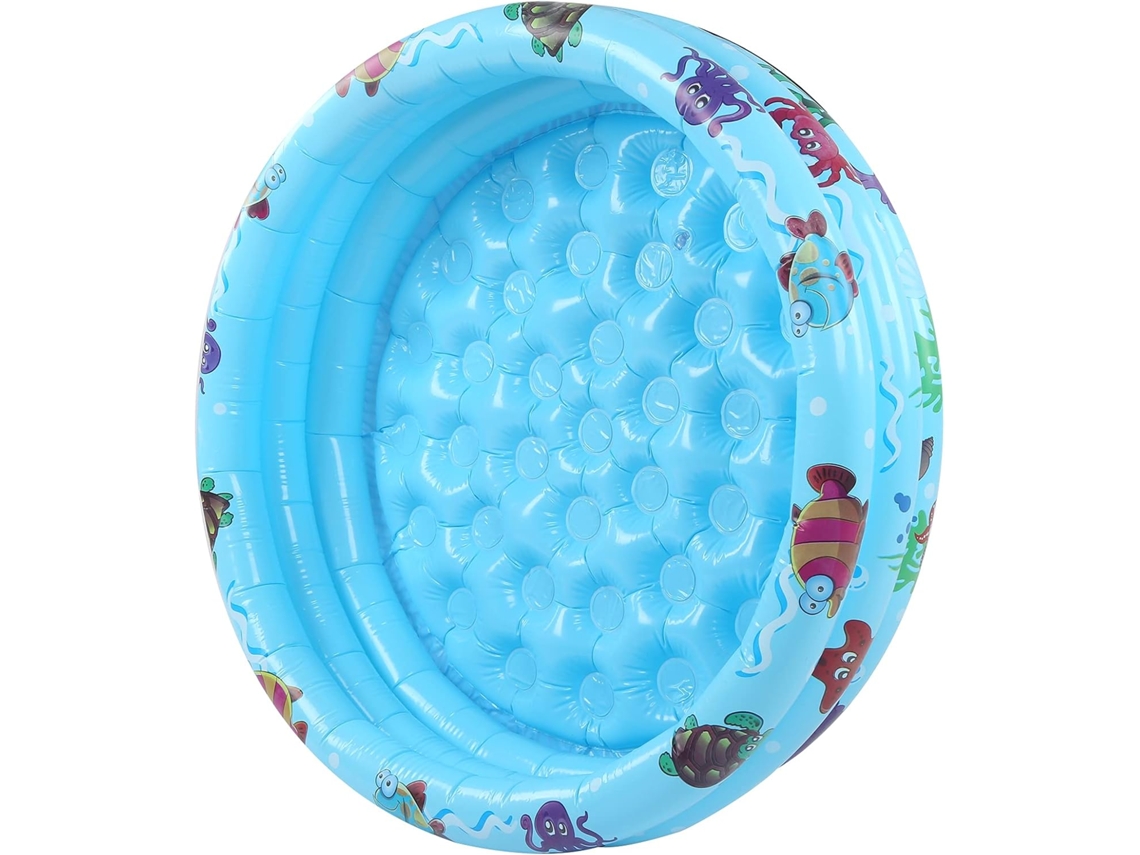 Piscina Inflável Azul Portátil para Crianças CHABERLU